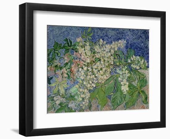 Blossoming Chestnut Branches, c.1890-Vincent van Gogh-Framed Giclee Print