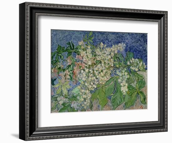 Blossoming Chestnut Branches, c.1890-Vincent van Gogh-Framed Giclee Print