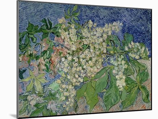 Blossoming Chestnut Branches, c.1890-Vincent van Gogh-Mounted Giclee Print