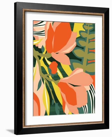 Blossoming Green-Megan Gallagher-Framed Art Print