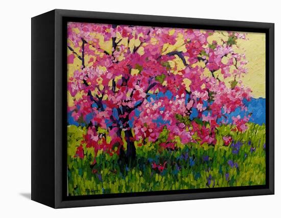 Blossoming Pink-Patty Baker-Framed Stretched Canvas