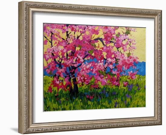 Blossoming Pink-Patty Baker-Framed Art Print