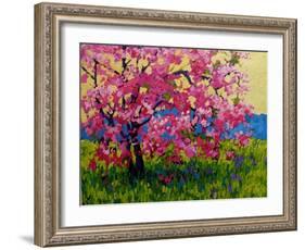 Blossoming Pink-Patty Baker-Framed Art Print