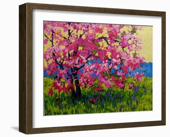 Blossoming Pink-Patty Baker-Framed Art Print