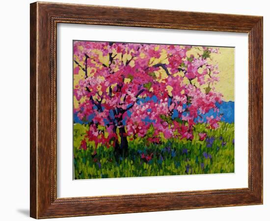 Blossoming Pink-Patty Baker-Framed Art Print