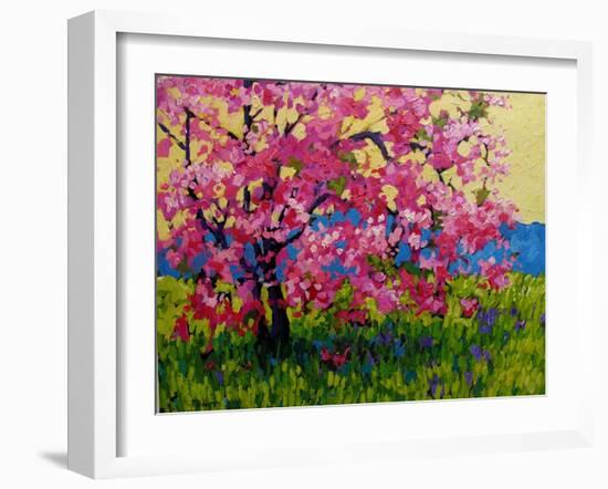 Blossoming Pink-Patty Baker-Framed Art Print