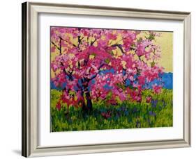 Blossoming Pink-Patty Baker-Framed Art Print