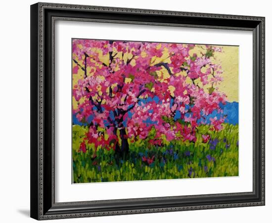 Blossoming Pink-Patty Baker-Framed Art Print