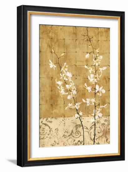 Blossoms in Gold I-Chris Donovan-Framed Art Print