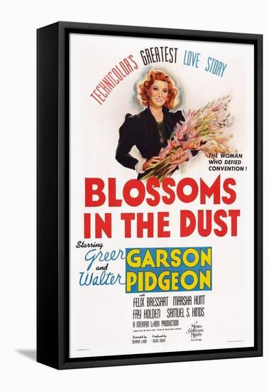 Blossoms in the Dust, Greer Garson, 1941-null-Framed Stretched Canvas