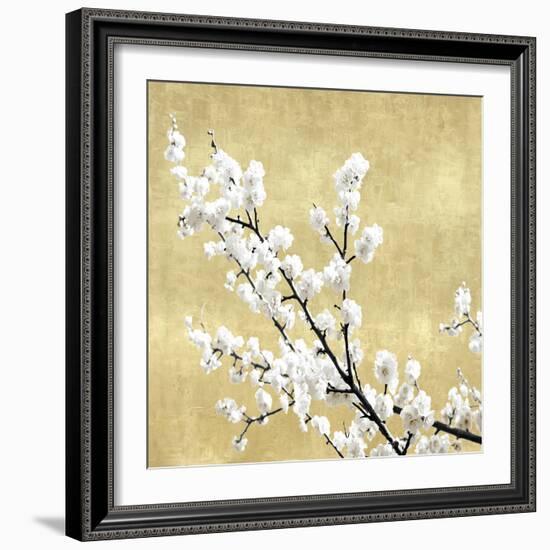 Blossoms on Gold I-Kate Bennett-Framed Art Print