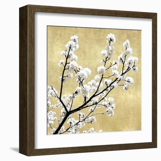 Blossoms on Gold II-Kate Bennett-Framed Art Print