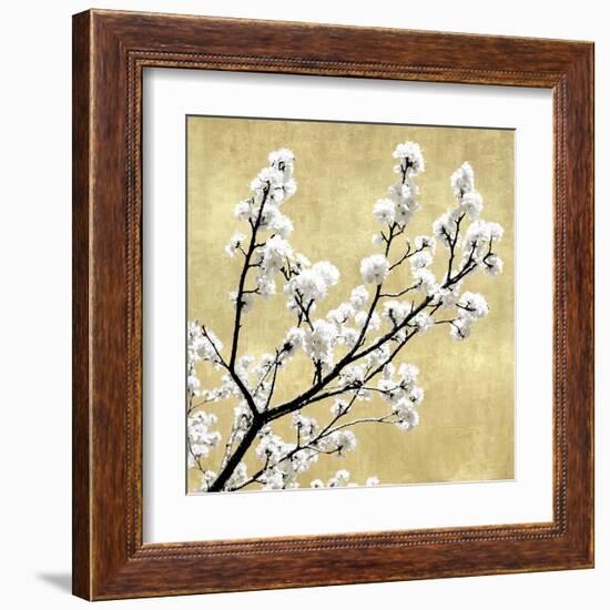 Blossoms on Gold II-Kate Bennett-Framed Art Print