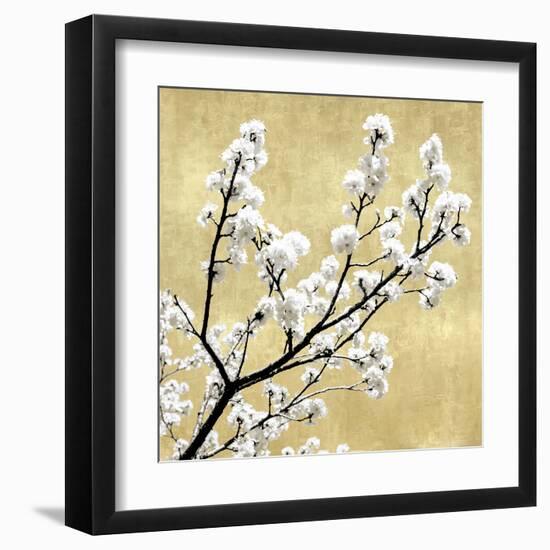 Blossoms on Gold II-Kate Bennett-Framed Art Print