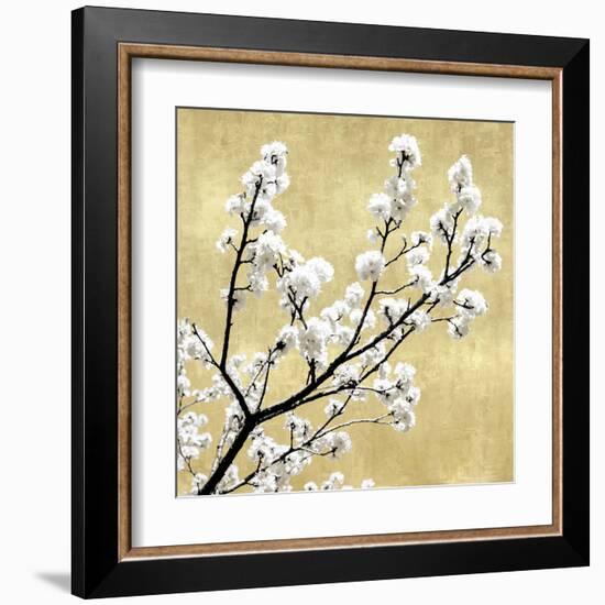 Blossoms on Gold II-Kate Bennett-Framed Art Print