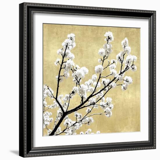 Blossoms on Gold II-Kate Bennett-Framed Art Print