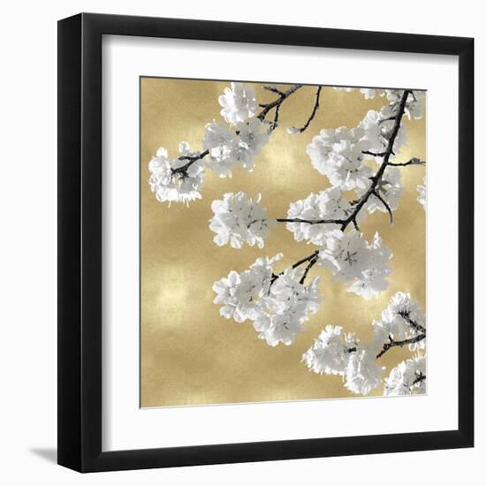 Blossoms on Gold IV-Kate Bennett-Framed Art Print