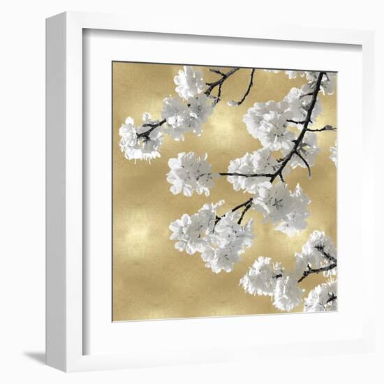 Blossoms on Gold IV-Kate Bennett-Framed Art Print