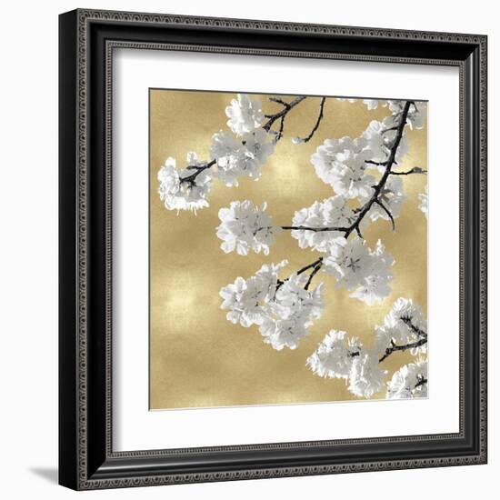 Blossoms on Gold IV-Kate Bennett-Framed Art Print