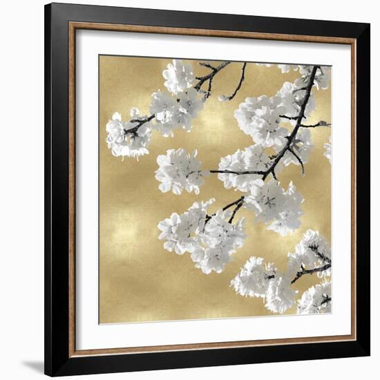 Blossoms on Gold IV-Kate Bennett-Framed Art Print