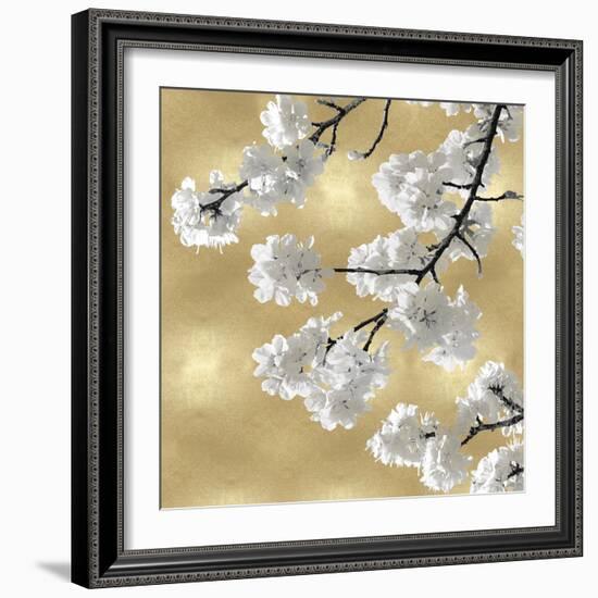 Blossoms on Gold IV-Kate Bennett-Framed Art Print