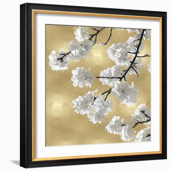 Blossoms on Gold IV-Kate Bennett-Framed Art Print