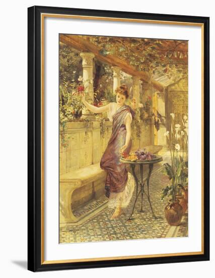 Blossoms-Arthur Drummond-Framed Premium Giclee Print