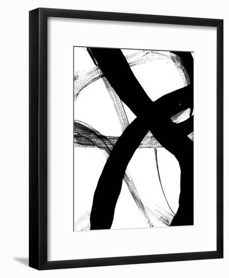 Blot and White 1-Hutton-Framed Art Print