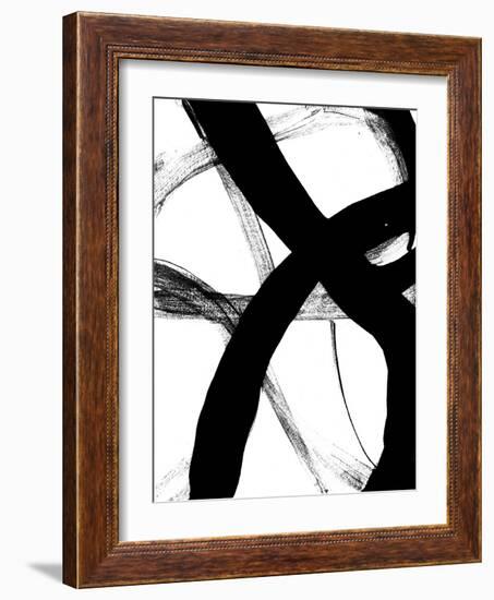 Blot and White 1-Hutton-Framed Art Print