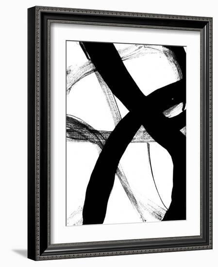 Blot and White 1-Hutton-Framed Art Print