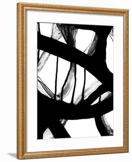 Blot and White 2-Hutton-Framed Art Print