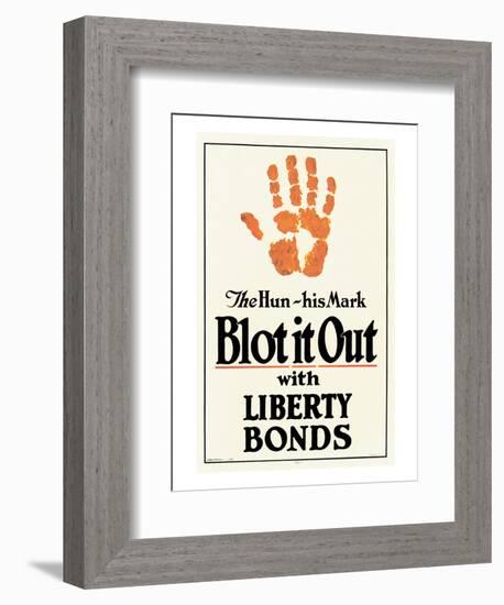 Blot It Out-J^ Allen St^ John-Framed Art Print