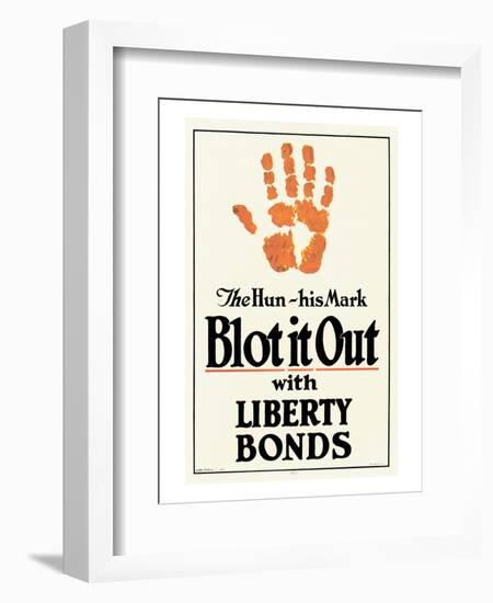 Blot It Out-J^ Allen St^ John-Framed Art Print