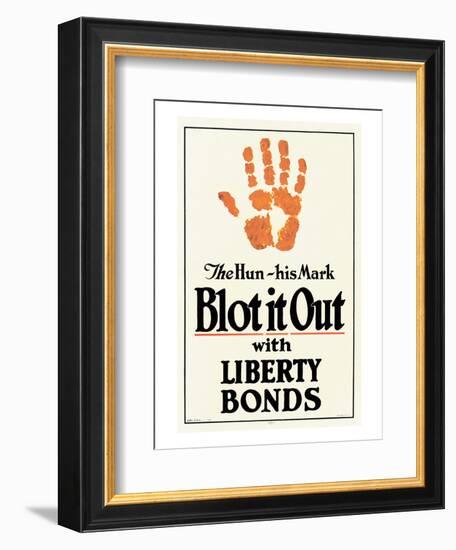 Blot It Out-J^ Allen St^ John-Framed Art Print