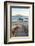 Bloubergstrand Beach with Table Mountain in Background. Cape Town, Western Cape, South Africa-Peter Adams-Framed Photographic Print