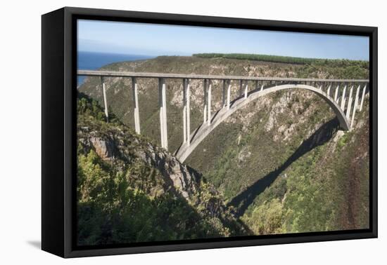 Bloukrans Bridge, Site of Highest Bungy in World, 216 M Tall-Kim Walker-Framed Premier Image Canvas
