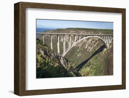 Bloukrans Bridge, Site of Highest Bungy in World, 216 M Tall-Kim Walker-Framed Photographic Print