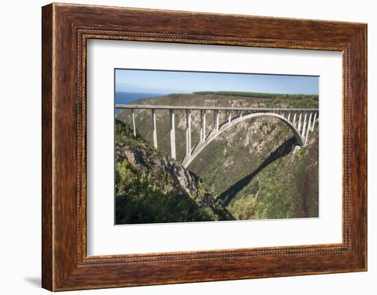 Bloukrans Bridge, Site of Highest Bungy in World, 216 M Tall-Kim Walker-Framed Photographic Print