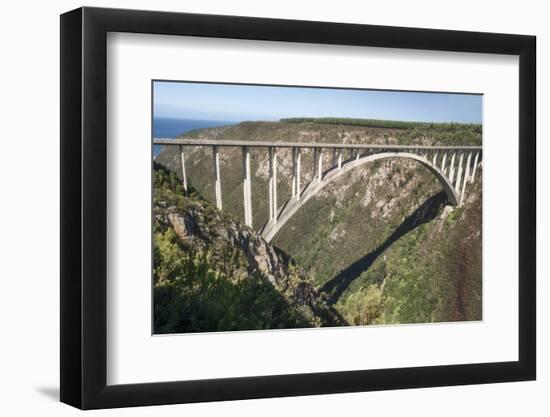 Bloukrans Bridge, Site of Highest Bungy in World, 216 M Tall-Kim Walker-Framed Photographic Print