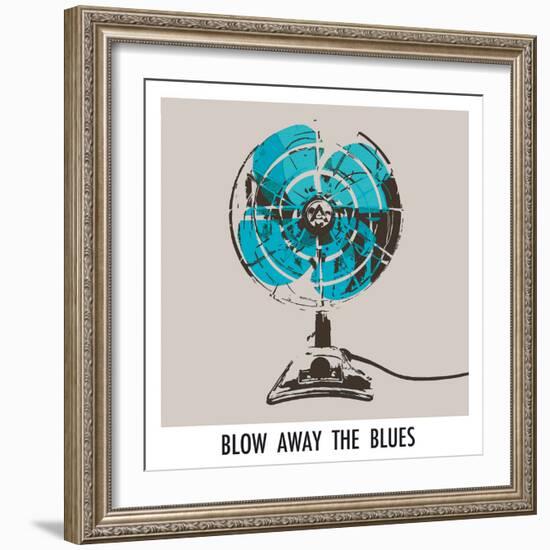 Blow Away the Blues-Ben James-Framed Giclee Print