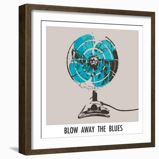 Blow Away the Blues-Ben James-Framed Giclee Print