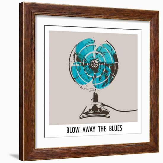 Blow Away the Blues-Ben James-Framed Giclee Print