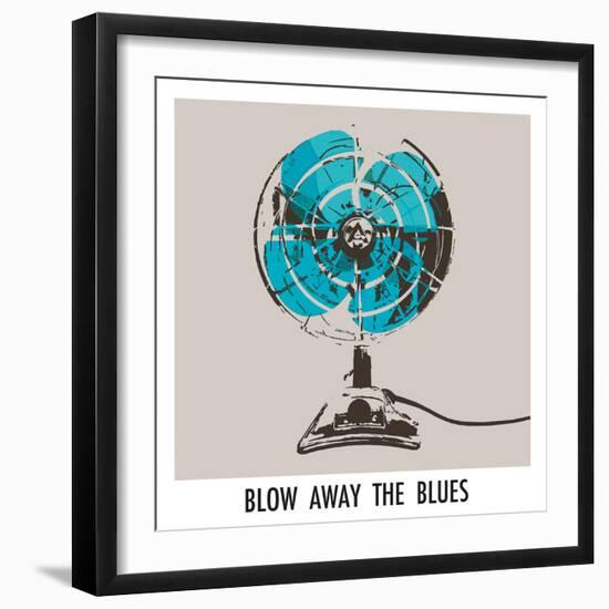 Blow Away the Blues-Ben James-Framed Giclee Print