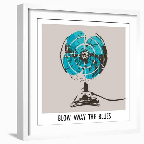 Blow Away the Blues-Ben James-Framed Giclee Print