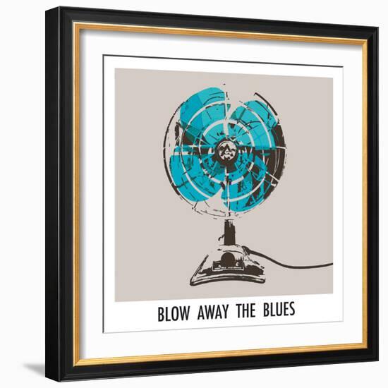 Blow Away the Blues-Ben James-Framed Giclee Print