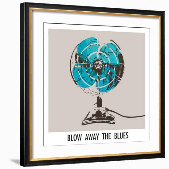 Blow Away the Blues-Ben James-Framed Giclee Print