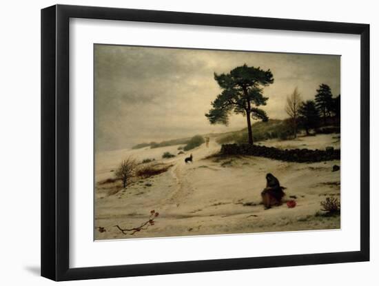 Blow, Blow, Thou Winter Wind, 1892-John Everett Millais-Framed Giclee Print