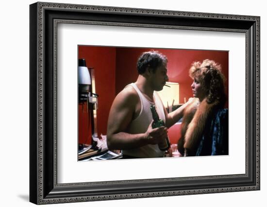 Blow out by Brian by Palma with Dennis Franz, Nancy Allen, 1981 (photo)-null-Framed Photo