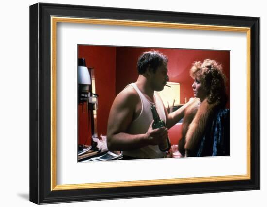 Blow out by Brian by Palma with Dennis Franz, Nancy Allen, 1981 (photo)-null-Framed Photo