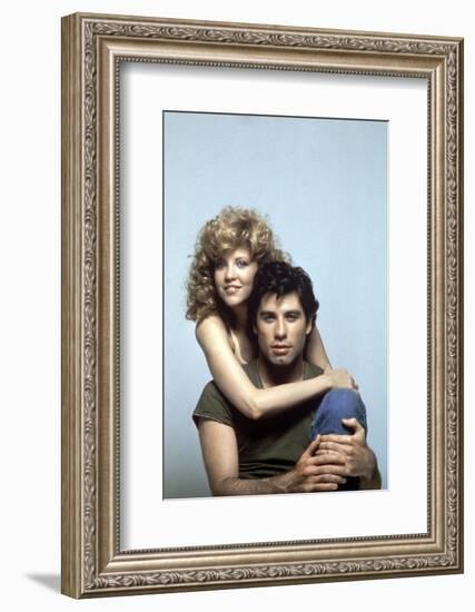 Blow Out by Brian by Palma with Nancy Allen and John Travolta, 1981 (photo)-null-Framed Photo